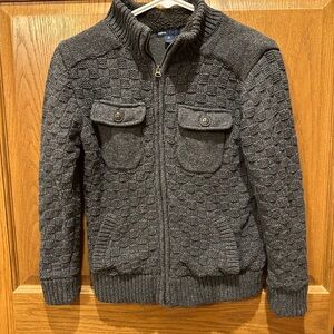 GAP Children’s Charcoal Fleece-Lined Hoodie